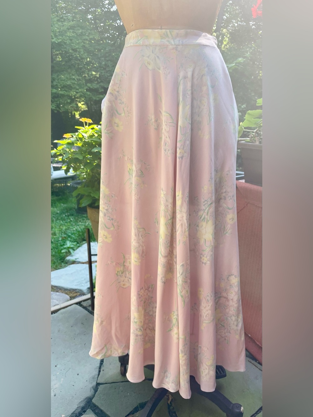 Ralph Lauren Purple Label 100% Silk Floral Midi - Picture 8 of 17